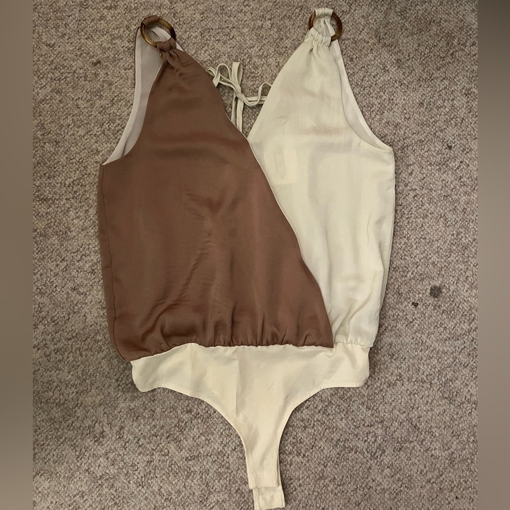 Two toned bodysuit